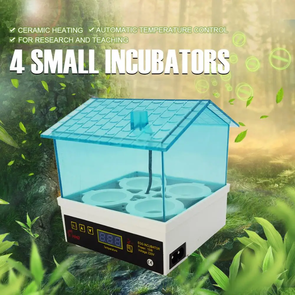 New Cheap Price China Digital Temperature Small Brooder 4 Mini Hatchery Egg Incubator Hatcher for Chicken Duck Bird Pigeon Quail
New Cheap Price China Digital Temperature Small Brooder 4 Mini Hatchery Egg Incubator Hatcher for Chicken Duck Bird Pigeon Quail