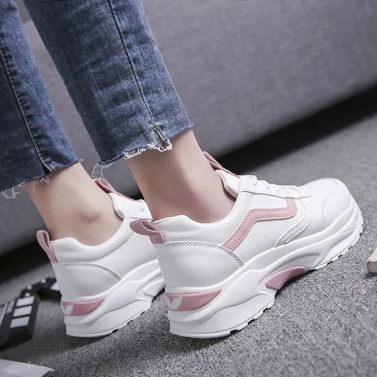 Athletic Shoes Women's 2019 New Style Spring Versatile Students Korean-style Base Thick Bottomed Small White Shoes Women Flat Da
Athletic Shoes Women's 2019 New Style Spring Versatile Students Korean-style Base Thick Bottomed Small White Shoes Women Flat Da