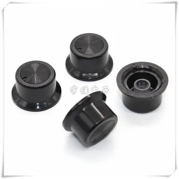 5 Piece Black light transmission knob light guide 25 * 14MM flower / half handle 6MM potentiometer knob
5 Piece Black light transmission knob light guide 25 * 14MM flower / half handle 6MM potentiometer knob