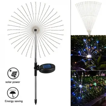 1pcs Colorful Firework Lights Outdoor Solar Power LED String Copper Wire Fairy Lights Waterproof Festival Party Decor
1pcs Colorful Firework Lights Outdoor Solar Power LED String Copper Wire Fairy Lights Waterproof Festival Party Decor