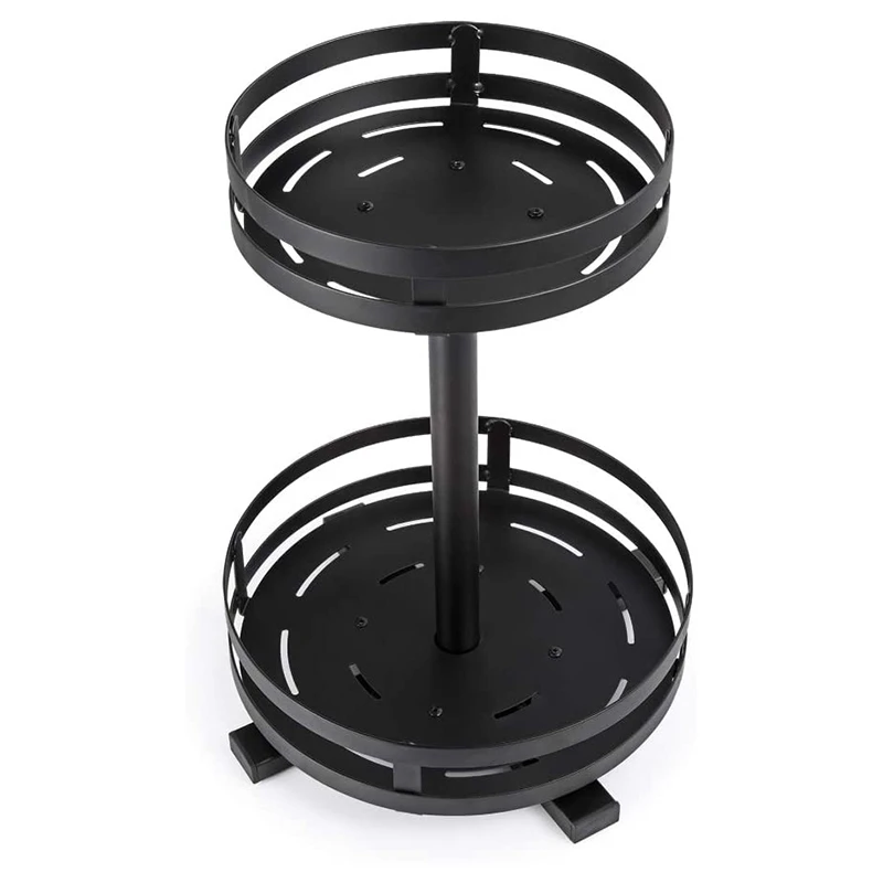 2 Tiers Spice Lazy 360 Degrees Turntable Organizer Rotatable Seasoning Rack for Tidying Kitchen Cabinet, Bathroom Countertop (Ro
2 Tiers Spice Lazy 360 Degrees Turntable Organizer Rotatable Seasoning Rack for Tidying Kitchen Cabinet, Bathroom Countertop (Ro