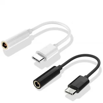 Type C Earphone Adapter to 3.5mm Jack Earphone Audio Conversion Headphone Plug Covertor Adapter for Type-C typec Smartph
Type C Earphone Adapter to 3.5mm Jack Earphone Audio Conversion Headphone Plug Covertor Adapter for Type-C typec Smartph