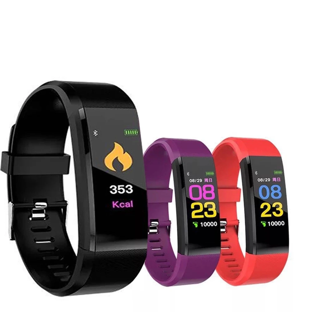 2020 New 115 Plus Bluetooth Smart Watch Heart Rate Monitor Wristwatch Fitness Tracker Bracelet IP65 Waterproof Smart Wristband
2020 New 115 Plus Bluetooth Smart Watch Heart Rate Monitor Wristwatch Fitness Tracker Bracelet IP65 Waterproof Smart Wristband