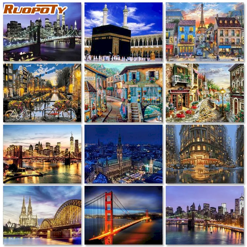 Diamond Painting Cross Stitch Full Drill Diamond Embroidery City Streets Mosaic Rhinestone New Arrival Landscape Home Decor
Diamond Painting Cross Stitch Full Drill Diamond Embroidery City Streets Mosaic Rhinestone New Arrival Landscape Home Decor