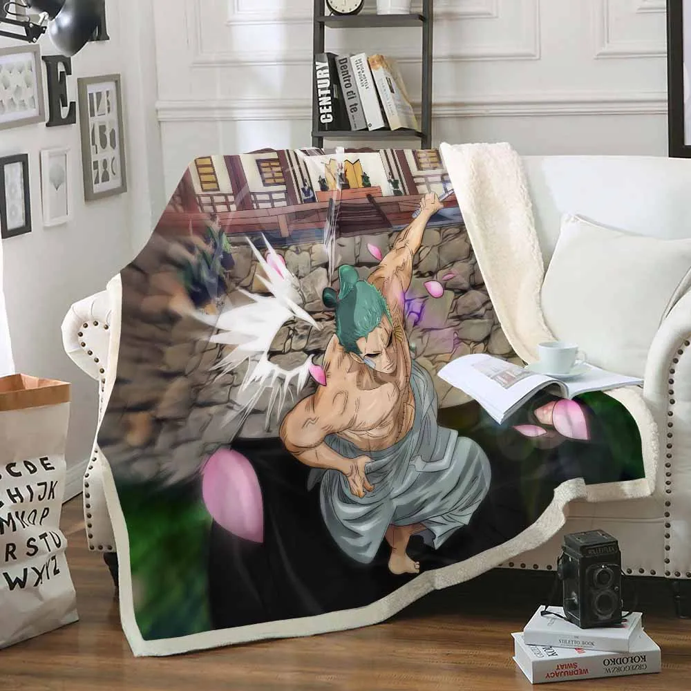 New One Piece Polyester Throw Blanket Japanese Anime Sherpa Fleece Portable Blanket Nap Warm Blanket for Kids Boys Home Bedding
New One Piece Polyester Throw Blanket Japanese Anime Sherpa Fleece Portable Blanket Nap Warm Blanket for Kids Boys Home Bedding