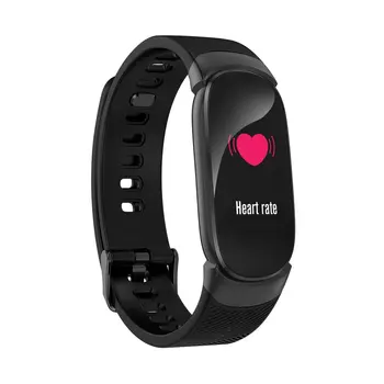 

Waterproof Bracelet Swim Heart Rate Monitor Smartband for Android FIT20 Smartband 0.96 Inch OLED Color Screen Version IP68