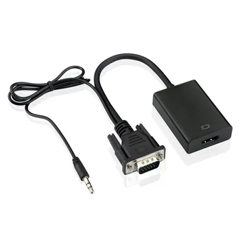 VGA audio, HDMI conversion adapter desktop computer, laptop computer, DVD player, set top box, VGA signal resource input, player
VGA audio, HDMI conversion adapter desktop computer, laptop computer, DVD player, set top box, VGA signal resource input, player