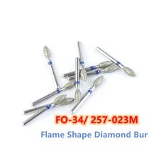 10pcs/set Blue Rings 257-023M Dental Dimond Burs FO-34 FG Shank 1.6mm Medium High Speed High Quality Grinding Tool for Dentistry
10pcs/set Blue Rings 257-023M Dental Dimond Burs FO-34 FG Shank 1.6mm Medium High Speed High Quality Grinding Tool for Dentistry