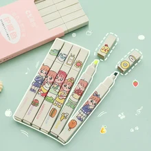 Large Capacity 6pcs/set Color Highlighter Student Kawaii Marker Pens Tip Cute Highlighter Journals Stationery School Supplie
Large Capacity 6pcs/set Color Highlighter Student Kawaii Marker Pens Tip Cute Highlighter Journals Stationery School Supplie