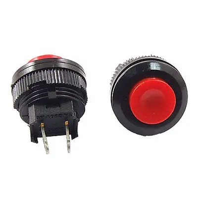 5 Pcs x Red Cap 2 Pin SPST OFF-(ON) Momentary NO Push Button Switch 1A 230V AC
5 Pcs x Red Cap 2 Pin SPST OFF-(ON) Momentary NO Push Button Switch 1A 230V AC