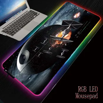 Mairuige Star War Large RGB Mouse Pad Gamer Mouse Mat Locked LED Lighting Rubber Gaming Mousepad for Computer PC Mice Desk Mat
Mairuige Star War Large RGB Mouse Pad Gamer Mouse Mat Locked LED Lighting Rubber Gaming Mousepad for Computer PC Mice Desk Mat