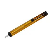 Desoldering Suction Pump Soldering Sucker Pen Vacuum Removal Tool Iron Desolder Hand Welding Tool
Desoldering Suction Pump Soldering Sucker Pen Vacuum Removal Tool Iron Desolder Hand Welding Tool