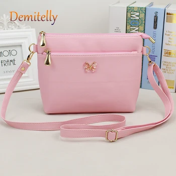 New Hardware Butterfly Decoration Handbag Multi-pocket Shoulder Messenger Bag Little Girl PU Leather Ladies Mobile Phone Bag Wal
New Hardware Butterfly Decoration Handbag Multi-pocket Shoulder Messenger Bag Little Girl PU Leather Ladies Mobile Phone Bag Wal