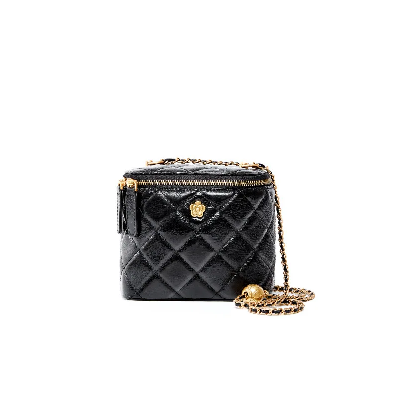 Classic Black Genuine Leather Crossbody Bags For Women 2020 Luxury Designer Diamond Lattice Chains Shoulder Bag Mini Bucket Bags
Classic Black Genuine Leather Crossbody Bags For Women 2020 Luxury Designer Diamond Lattice Chains Shoulder Bag Mini Bucket Bags