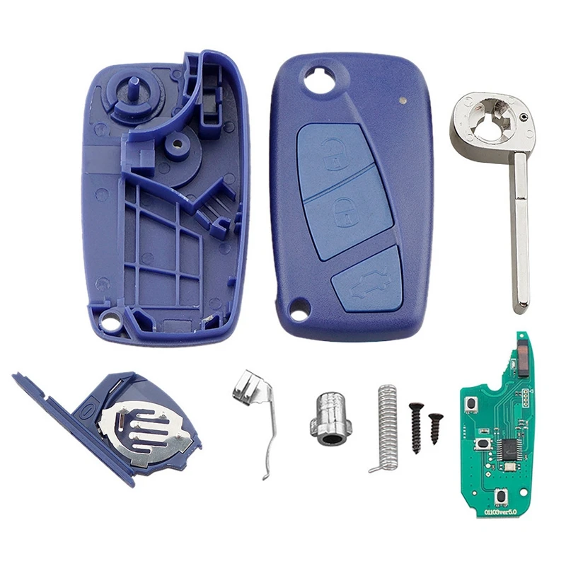 Car Smart Remote Key 3 Buttons Fit for Fiat 500 Panda Idea Punto Stilo 433MHZ PCF7946
Car Smart Remote Key 3 Buttons Fit for Fiat 500 Panda Idea Punto Stilo 433MHZ PCF7946