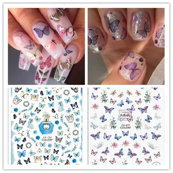 Butterfly series spring ultra-thin adhesive nail stickers INS small red book net red butterfly nail stickers
Butterfly series spring ultra-thin adhesive nail stickers INS small red book net red butterfly nail stickers