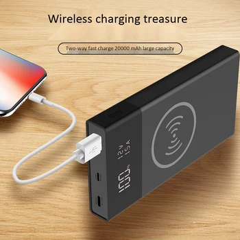Power Bank Box Wireless Charging 6X18650 Battery Pack DIY Smart Charge Fast Charger with Smart LED Display Black
Power Bank Box Wireless Charging 6X18650 Battery Pack DIY Smart Charge Fast Charger with Smart LED Display Black