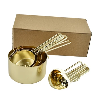 8Pcs/Set Measuring Cups for Tea Coffee Stainless Steel 4Colors Multi Purpose DIY Baking Tools Measuring Spoons Set
8Pcs/Set Measuring Cups for Tea Coffee Stainless Steel 4Colors Multi Purpose DIY Baking Tools Measuring Spoons Set