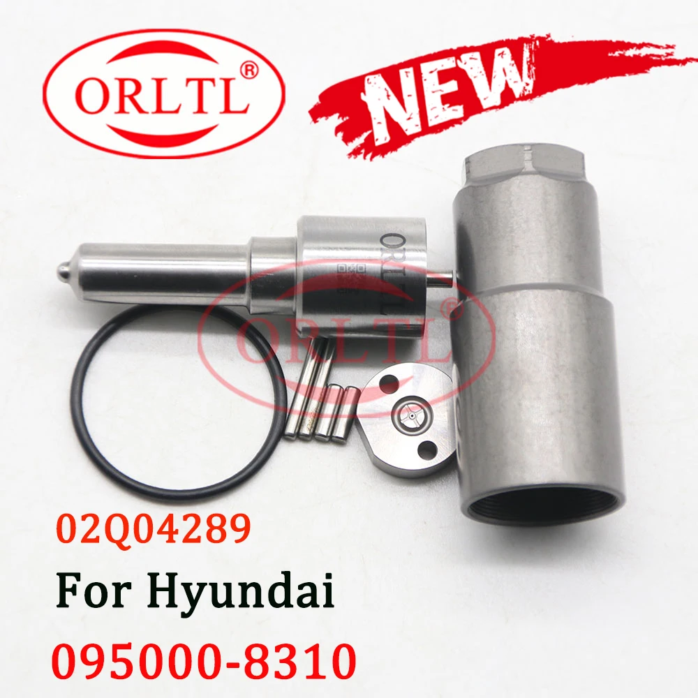 

095000-5550 DCRI105550 Diesel Injector Repair Kits DLLA150P866 04# Valve orifice 33800-45700 For Hyundai County D4DD 3380045700