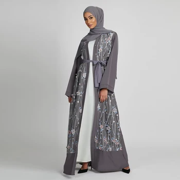 Ramadan Eid Mubarak Embroidery Abaya Kimono Cardigan Turkey Hijab Muslim Dress Islamic Clothing For Women Dubai Kaftan Jalabia
Ramadan Eid Mubarak Embroidery Abaya Kimono Cardigan Turkey Hijab Muslim Dress Islamic Clothing For Women Dubai Kaftan Jalabia
