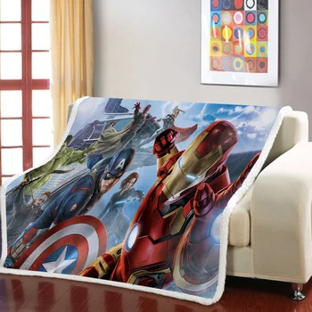 Avenger Sherpa Blanket Hot Anime Fashion Weighted Blanket Bedspread For Kids Sofa Blanket Square Blanket Picnic Throw Blanket
Avenger Sherpa Blanket Hot Anime Fashion Weighted Blanket Bedspread For Kids Sofa Blanket Square Blanket Picnic Throw Blanket