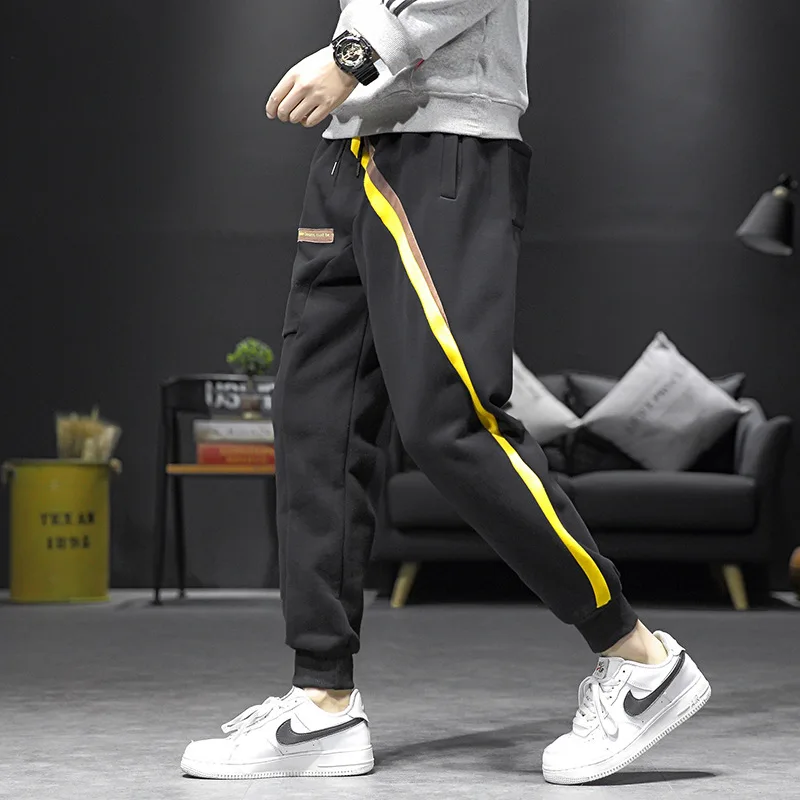 Large Size Brushed And Thick Japanese-style Contrast Color Harem Pants Fitness Sports Sweatpants Large Size Trousers Casual Pant
Large Size Brushed And Thick Japanese-style Contrast Color Harem Pants Fitness Sports Sweatpants Large Size Trousers Casual Pant