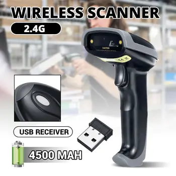 DC5V Wireless Wired Barcode Scanner Handheld Scanning 2 in 1 2.4G Bar Code Reader 80-150Meters Wireless Transfer Distance
DC5V Wireless Wired Barcode Scanner Handheld Scanning 2 in 1 2.4G Bar Code Reader 80-150Meters Wireless Transfer Distance