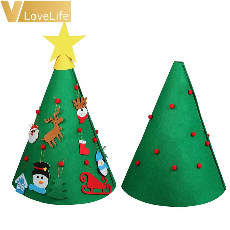 1set DIY Felt 3D Christmas Tree New Year Kids Gifts Toys Artificial Tree Xmas Home Decoration Hanging Ornaments 63x78cm Toddler
1set DIY Felt 3D Christmas Tree New Year Kids Gifts Toys Artificial Tree Xmas Home Decoration Hanging Ornaments 63x78cm Toddler