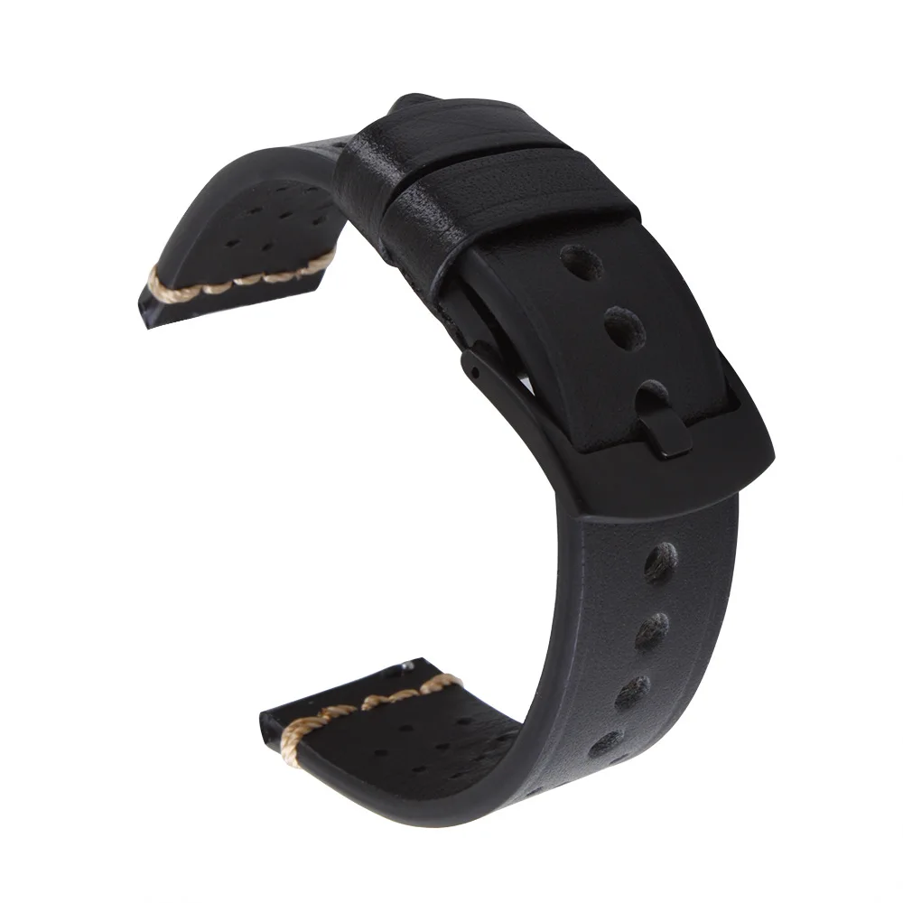 Men's Business Strap 2020 New Design Explosion-proof Leather Watchband 18-24mm Hand-stitched Watchstrap
Men's Business Strap 2020 New Design Explosion-proof Leather Watchband 18-24mm Hand-stitched Watchstrap