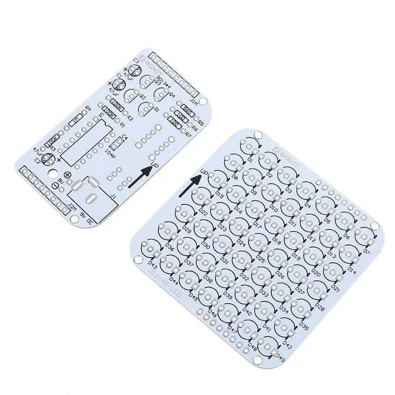 1Set DC9V DIY Tri-color LED Breathing Light Dot Matrix Display Screen Kits Electronic Production for Learning
1Set DC9V DIY Tri-color LED Breathing Light Dot Matrix Display Screen Kits Electronic Production for Learning