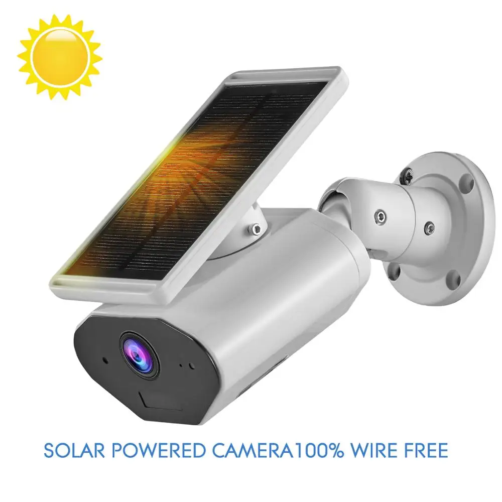 CTVISON Outdoor Solar Powered WiFi Wireless Home Security Camera,Rechargeable Battery,IP66 Waterproof,Works with Alexa
CTVISON Outdoor Solar Powered WiFi Wireless Home Security Camera,Rechargeable Battery,IP66 Waterproof,Works with Alexa
