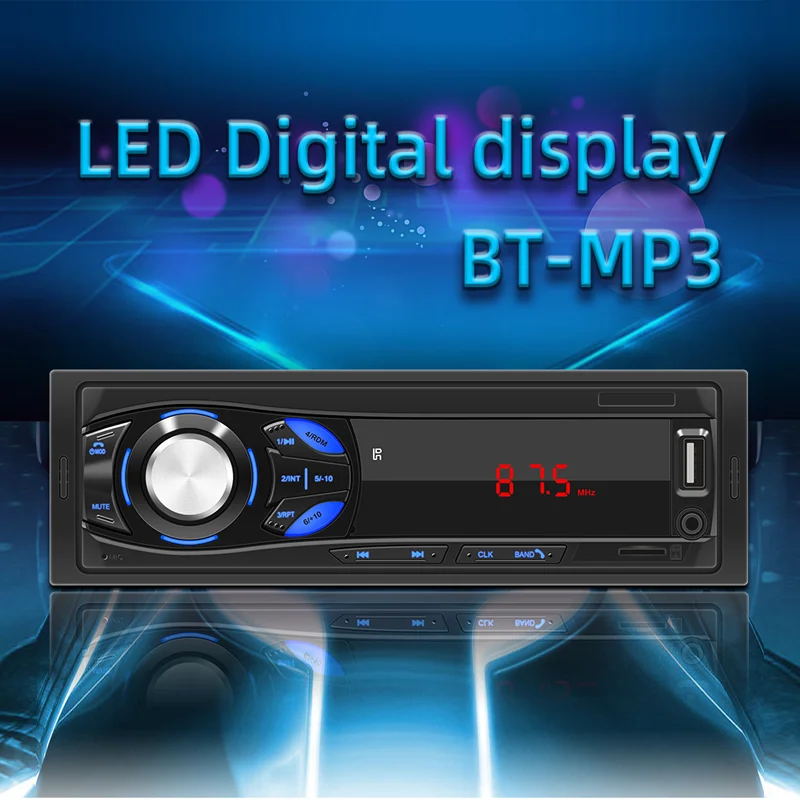 1 Din Car Radio Autoradio Auto Stereo 12v Bluetooth Aux Input Receiver Car Audio TF SD USB MP3 MMC WMA Car Multimedia Player
1 Din Car Radio Autoradio Auto Stereo 12v Bluetooth Aux Input Receiver Car Audio TF SD USB MP3 MMC WMA Car Multimedia Player