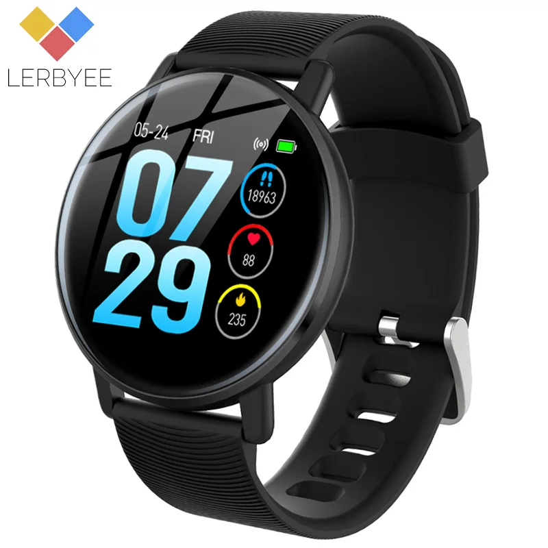 Lerbyee 2019 New Smart Watch Waterproof Heart Rate Blood Pressure Monitoring H5 Smartwatch Fitness Tracker for Men Women
Lerbyee 2019 New Smart Watch Waterproof Heart Rate Blood Pressure Monitoring H5 Smartwatch Fitness Tracker for Men Women
