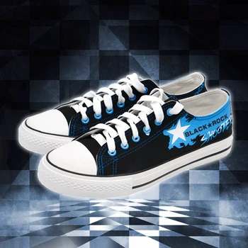 Unisex Anime Cos BLACK ROCK SHOOTER Casual Canvas Shoes Plimsolls Preppy Flats Duck Shoes Sneakers 02
Unisex Anime Cos BLACK ROCK SHOOTER Casual Canvas Shoes Plimsolls Preppy Flats Duck Shoes Sneakers 02