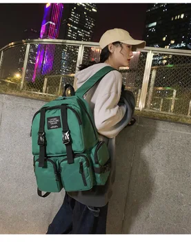 Simple and stylish portable large capacity Schoolbag female 2020 new shoulder bag college student backpack bag
Simple and stylish portable large capacity Schoolbag female 2020 new shoulder bag college student backpack bag