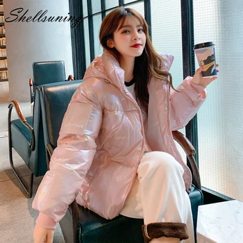 Shellsuning Sequin Jacket Simple Short Coat Winter Oversized Casual Drawstring Crop Top Pocket Warm Soft Solid Bread Service
Shellsuning Sequin Jacket Simple Short Coat Winter Oversized Casual Drawstring Crop Top Pocket Warm Soft Solid Bread Service