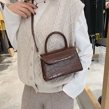 New crocodile Pattern Crossbody bags For Women ladies Vintage Alligator small square shoulder bag handbag Bolsa Feminina #H25
New crocodile Pattern Crossbody bags For Women ladies Vintage Alligator small square shoulder bag handbag Bolsa Feminina #H25