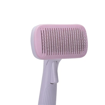1 Pcs Pet Grooming Brush Comb ABS Small Pet Comb Dog Self Cleaning Brush for Small Dog Cat Short Long Hair Shedding
1 Pcs Pet Grooming Brush Comb ABS Small Pet Comb Dog Self Cleaning Brush for Small Dog Cat Short Long Hair Shedding