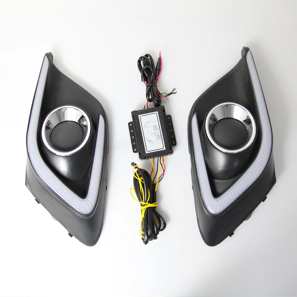 Car Flashing 2Pcs LED DRL Daytime Running Light for Mazda 3 Three styles Driving Lights with Mobile steering day light Ledlight
Car Flashing 2Pcs LED DRL Daytime Running Light for Mazda 3 Three styles Driving Lights with Mobile steering day light Ledlight