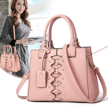 Bag 2020 new ladies handbag sweet style PU leather female bag wild large capacity shoulder bag messenger bag handbags Women
Bag 2020 new ladies handbag sweet style PU leather female bag wild large capacity shoulder bag messenger bag handbags Women