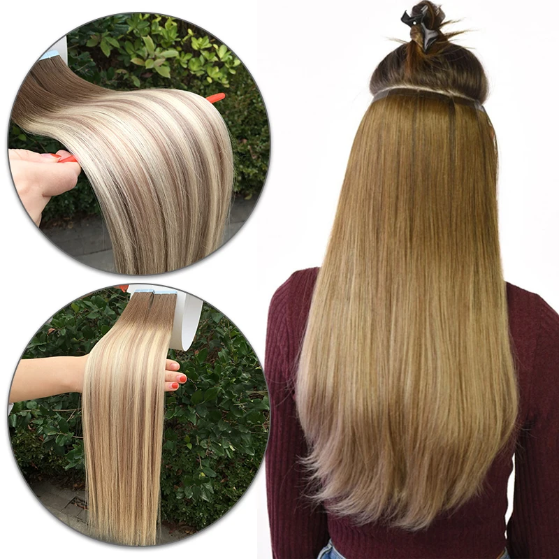 HiArt 2.5g/pc Tape Hair Extensions In Remy Hair European Human Skin Weft Tape On Straight Factory Adhestive Extensions 24"26"
HiArt 2.5g/pc Tape Hair Extensions In Remy Hair European Human Skin Weft Tape On Straight Factory Adhestive Extensions 24"26"