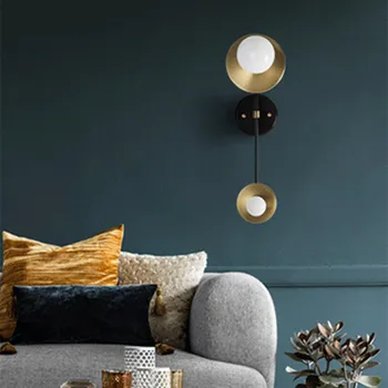 Minimalist Style Bedside Led Wall Lmap Creative Retro Brass Living Room Restaurant Wall Sconce Lighting Free Shipping 
Minimalist Style Bedside Led Wall Lmap Creative Retro Brass Living Room Restaurant Wall Sconce Lighting Free Shipping