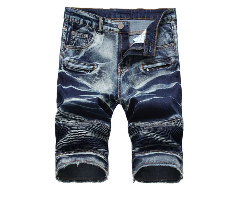 Biker Short Men's Fashion Ripped Straight Denim Shorts Vintage Patch Jeans Short New Male Shorts plus size 42
Biker Short Men's Fashion Ripped Straight Denim Shorts Vintage Patch Jeans Short New Male Shorts plus size 42