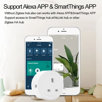 EWeLink ZigBee Smart Socket WiFi APP Wireless Control Switches Timer US UK Plug For Android IOS Work With EWeLink App
EWeLink ZigBee Smart Socket WiFi APP Wireless Control Switches Timer US UK Plug For Android IOS Work With EWeLink App