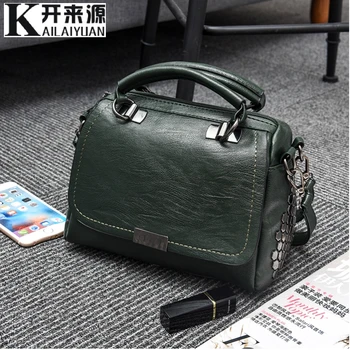 100% Genuine leather Women handbags 2020 New OL commuter bag stereotypes fashion handbags slung shoulder bag Vintage Messenger
100% Genuine leather Women handbags 2020 New OL commuter bag stereotypes fashion handbags slung shoulder bag Vintage Messenger