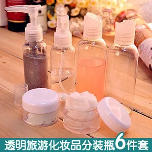 Tourism Business Trip Cosmetics Storage Lotion Bottle ya zui ping Spray Bottle Plastic Storage Bottle Cotton 6-Piece Set
Tourism Business Trip Cosmetics Storage Lotion Bottle ya zui ping Spray Bottle Plastic Storage Bottle Cotton 6-Piece Set