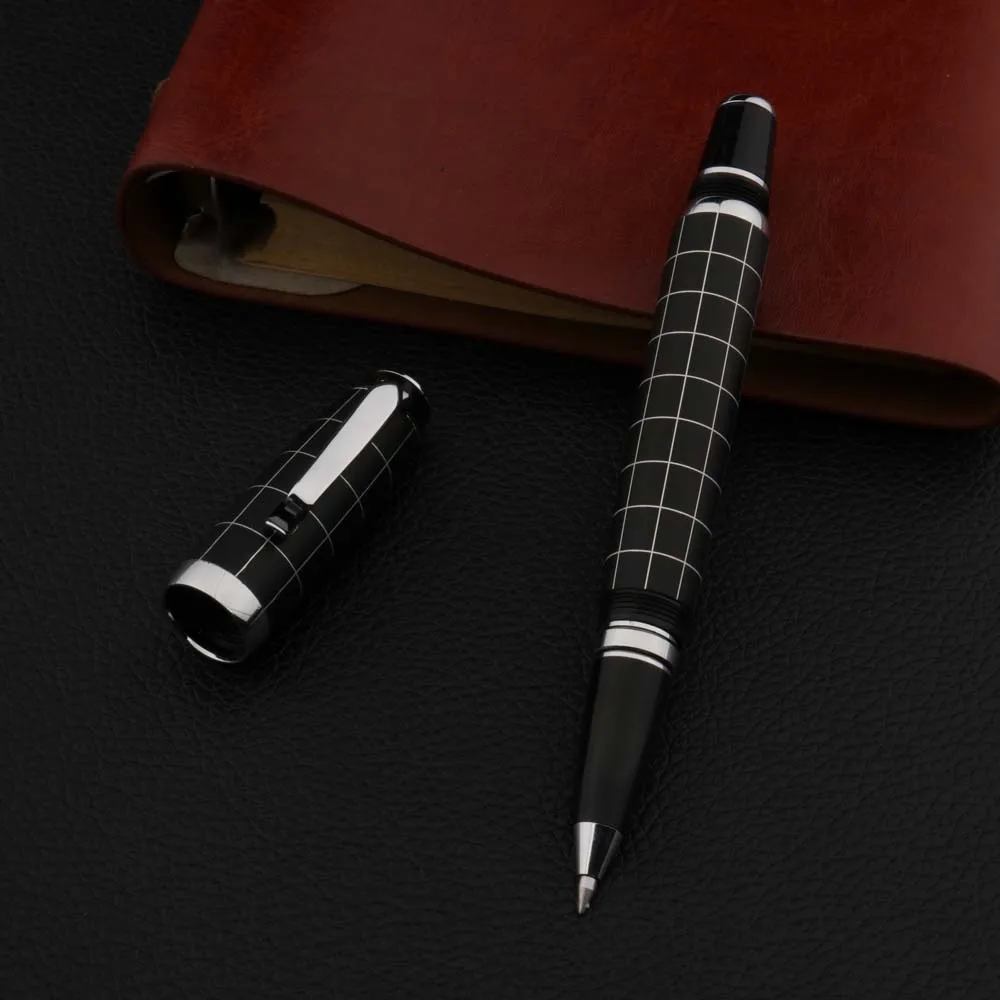 Luxury High Quality 005 Frosted BLACK Rollerball Pen Signature INK PEN Spinning BALL POINT PEN Stationery Office Supplies
Luxury High Quality 005 Frosted BLACK Rollerball Pen Signature INK PEN Spinning BALL POINT PEN Stationery Office Supplies