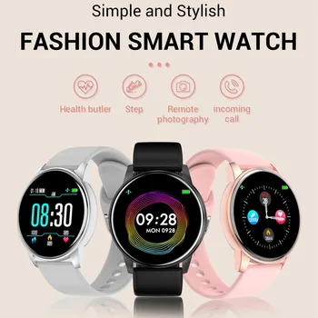 ZL01 Women Men Sports Bracelet Touch-Screen Smart Watch Waterproof Heart Rate Monitor IP67 Fitness Wristband Sport 2020 fashion
ZL01 Women Men Sports Bracelet Touch-Screen Smart Watch Waterproof Heart Rate Monitor IP67 Fitness Wristband Sport 2020 fashion