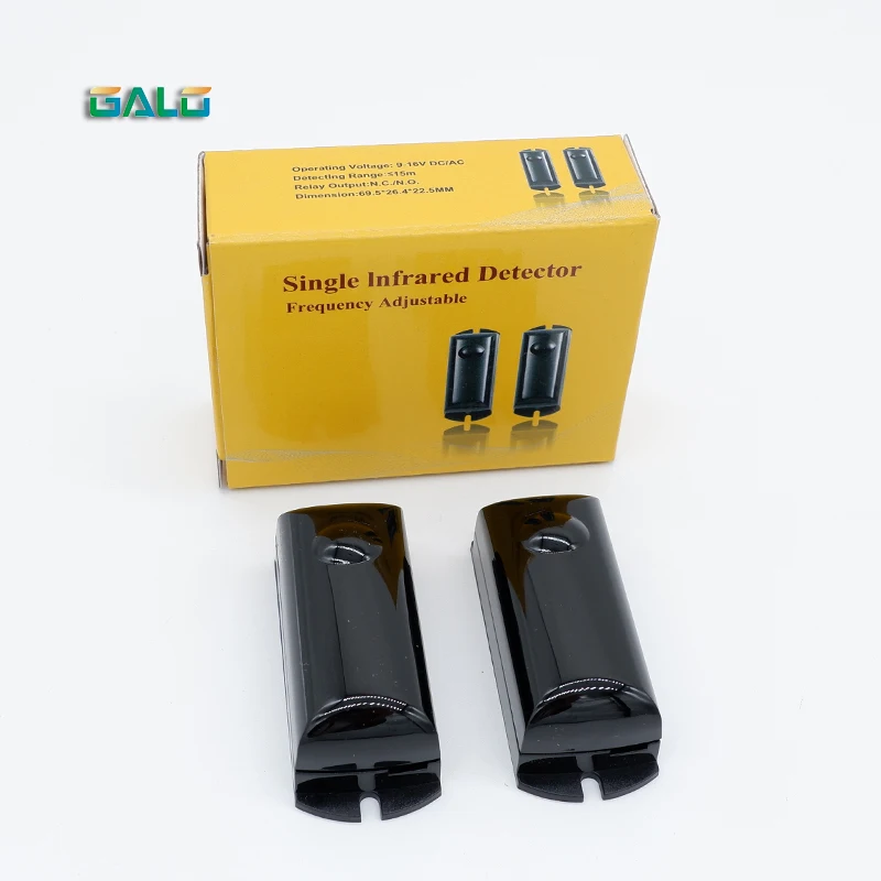 Photocell single beam Active Infrared Beam sensor detector IR alarm 15m frequency adjustable for automatic barrier fence alarm
Photocell single beam Active Infrared Beam sensor detector IR alarm 15m frequency adjustable for automatic barrier fence alarm