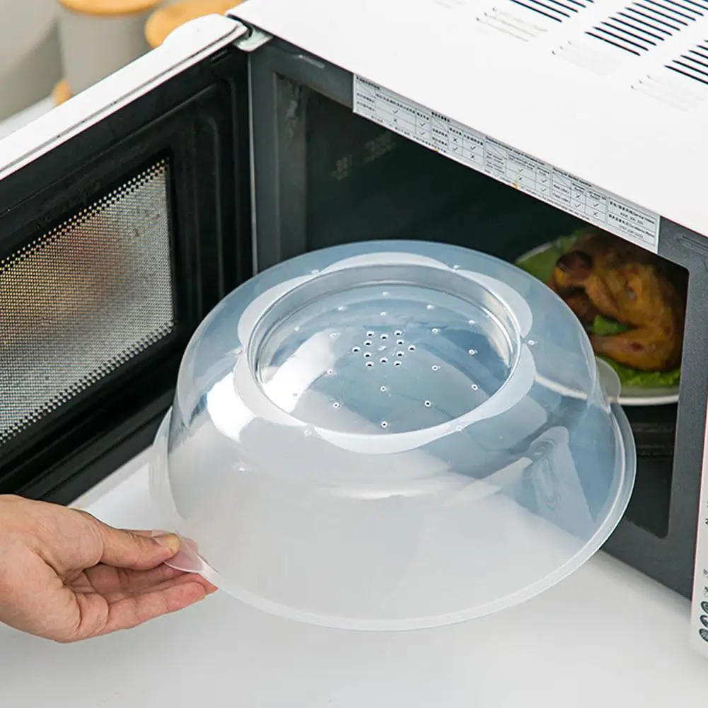 

hot sale high quality Microwave Oven Dish Plate Steam Splashproof Cover Dustproof Food Protection Lid